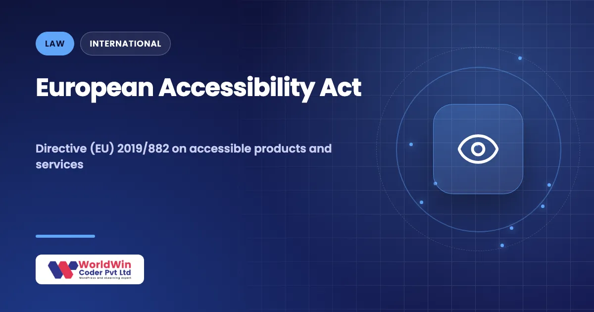 European Accessibility Act compliance guide cover