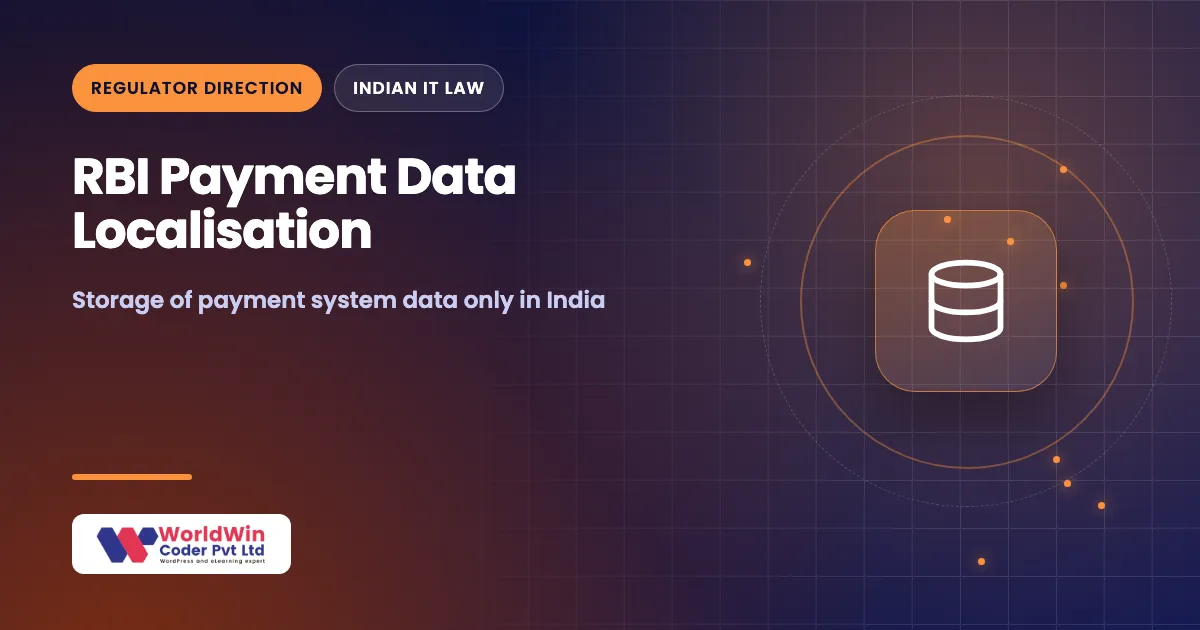RBI payment data localisation compliance guide cover