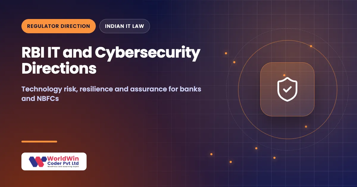 RBI Cybersecurity and IT Directions compliance guide cover