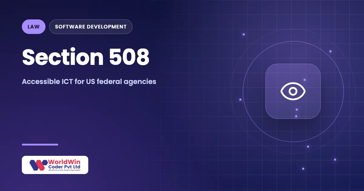 Section 508 compliance guide cover