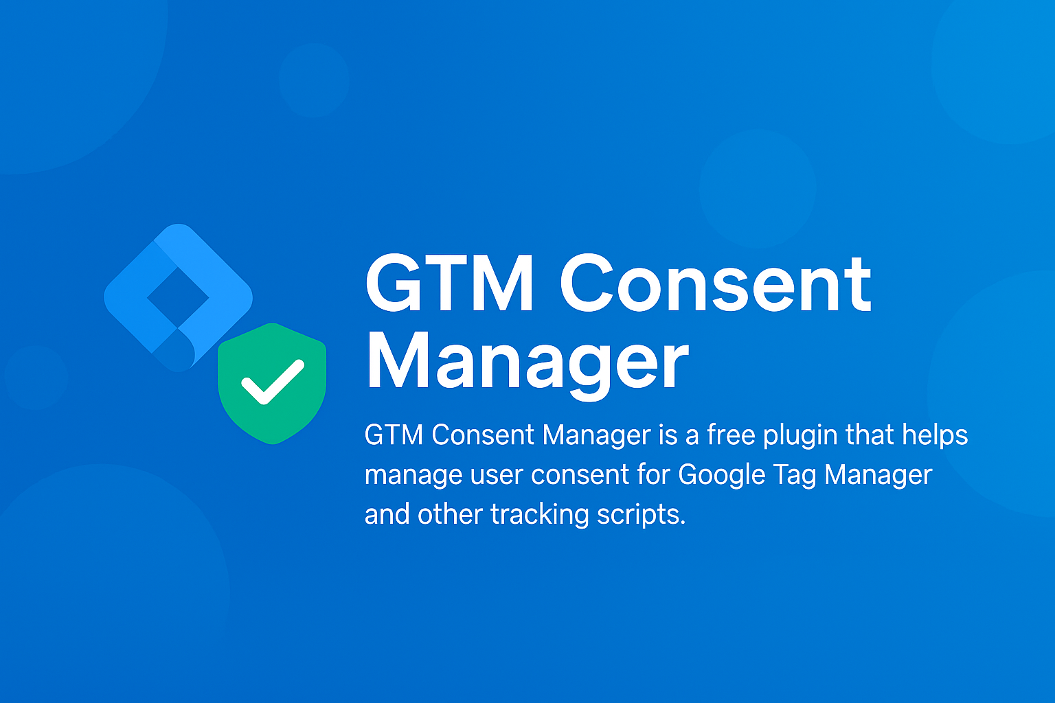 GTM Consent Manager Banner