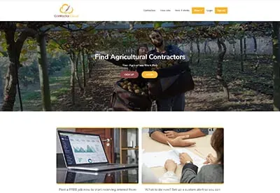 Contractor Cloud website