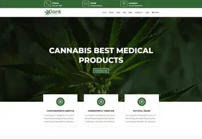 Dank Supply website