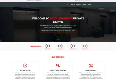 Eldeal Engineers website
