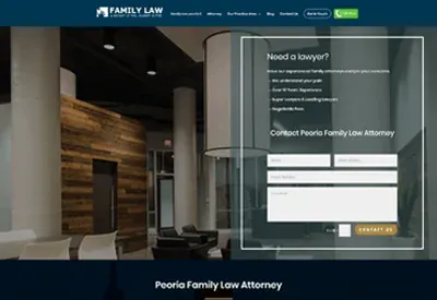 Family Law Peoria website