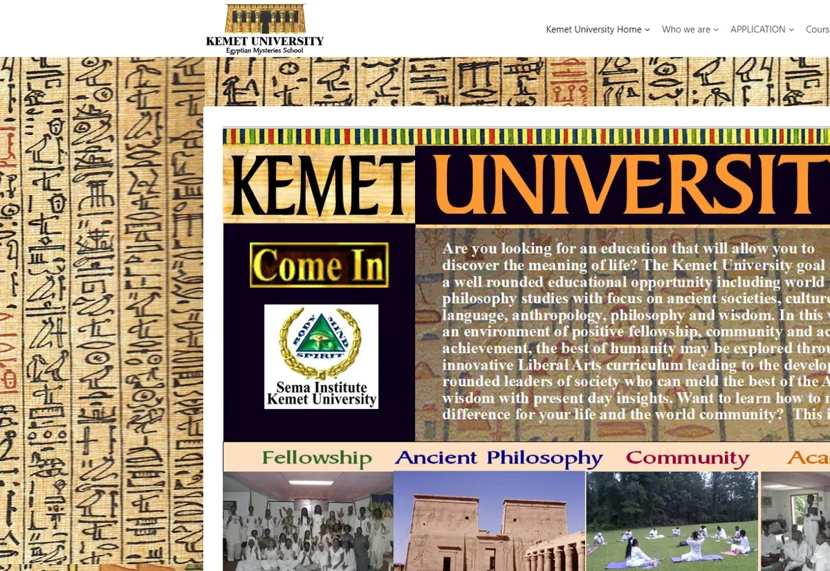Kemet University website