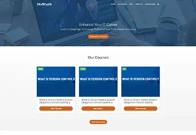 SkillCurb website
