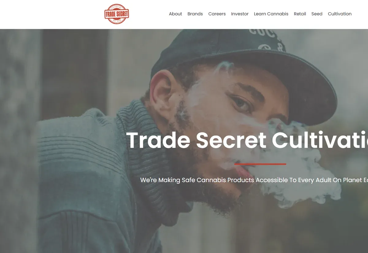 Trade Secret Cultivation website