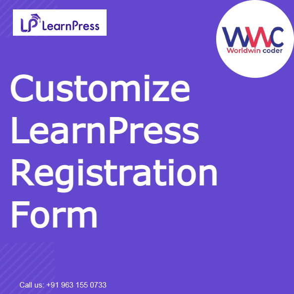 Customize Learnpress Registration Form