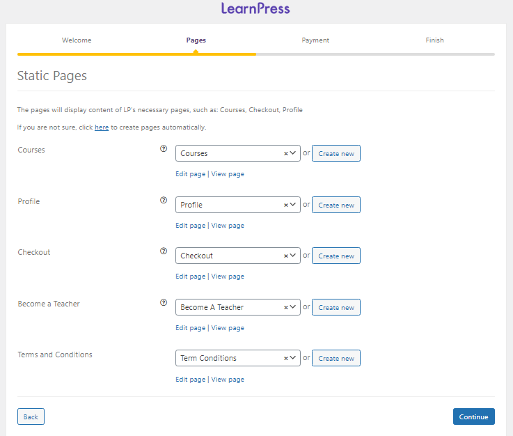 learnpress-wizard-pages