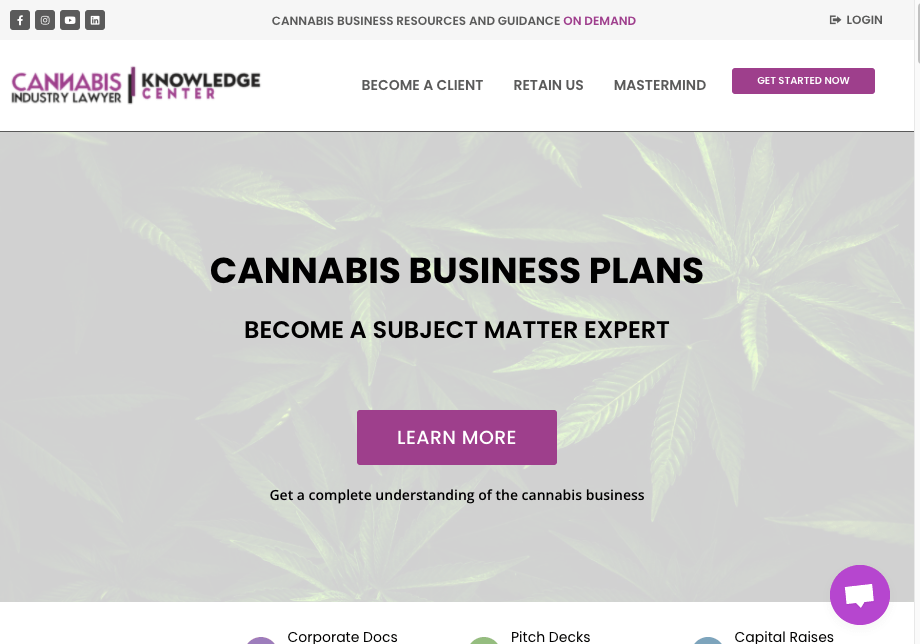 Knowledge Cannabis Industry Lawyer