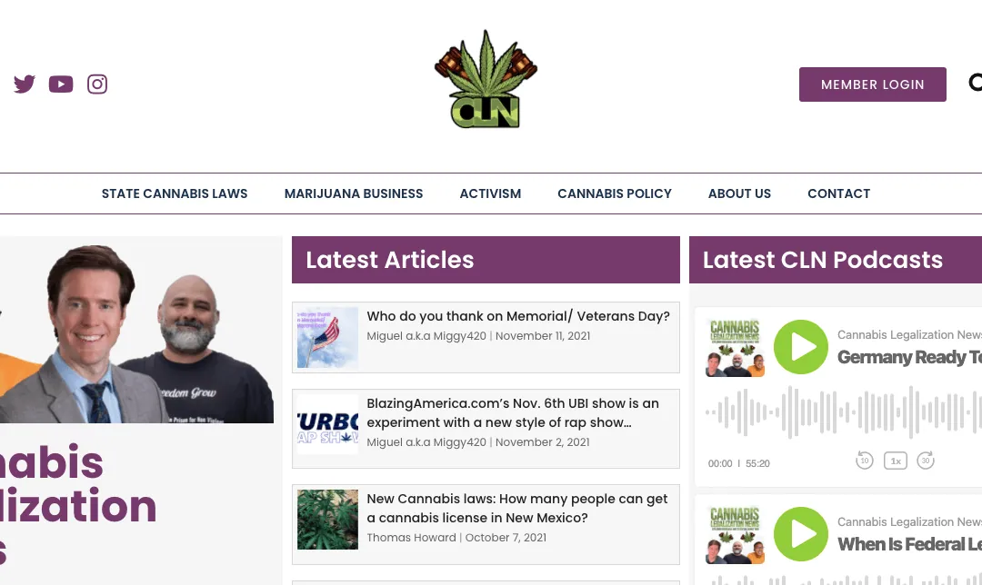 Cannabis Legalization News