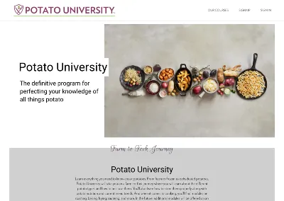 Potato University