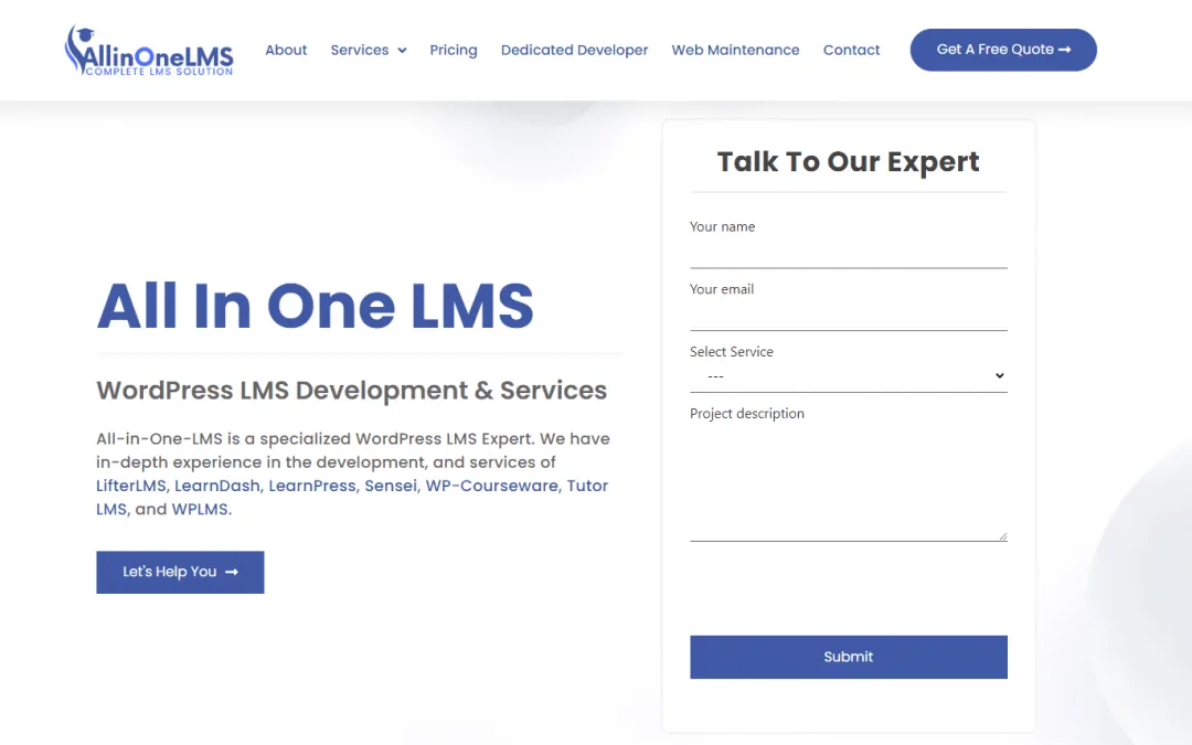 All In One LMS